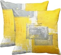 Vista 20 de Britimes Fundas de almohada modernas para decoración del hogar, 18 x 18 pulgadas, juego de 2 fundas de almohada decorativas, fundas de almohada