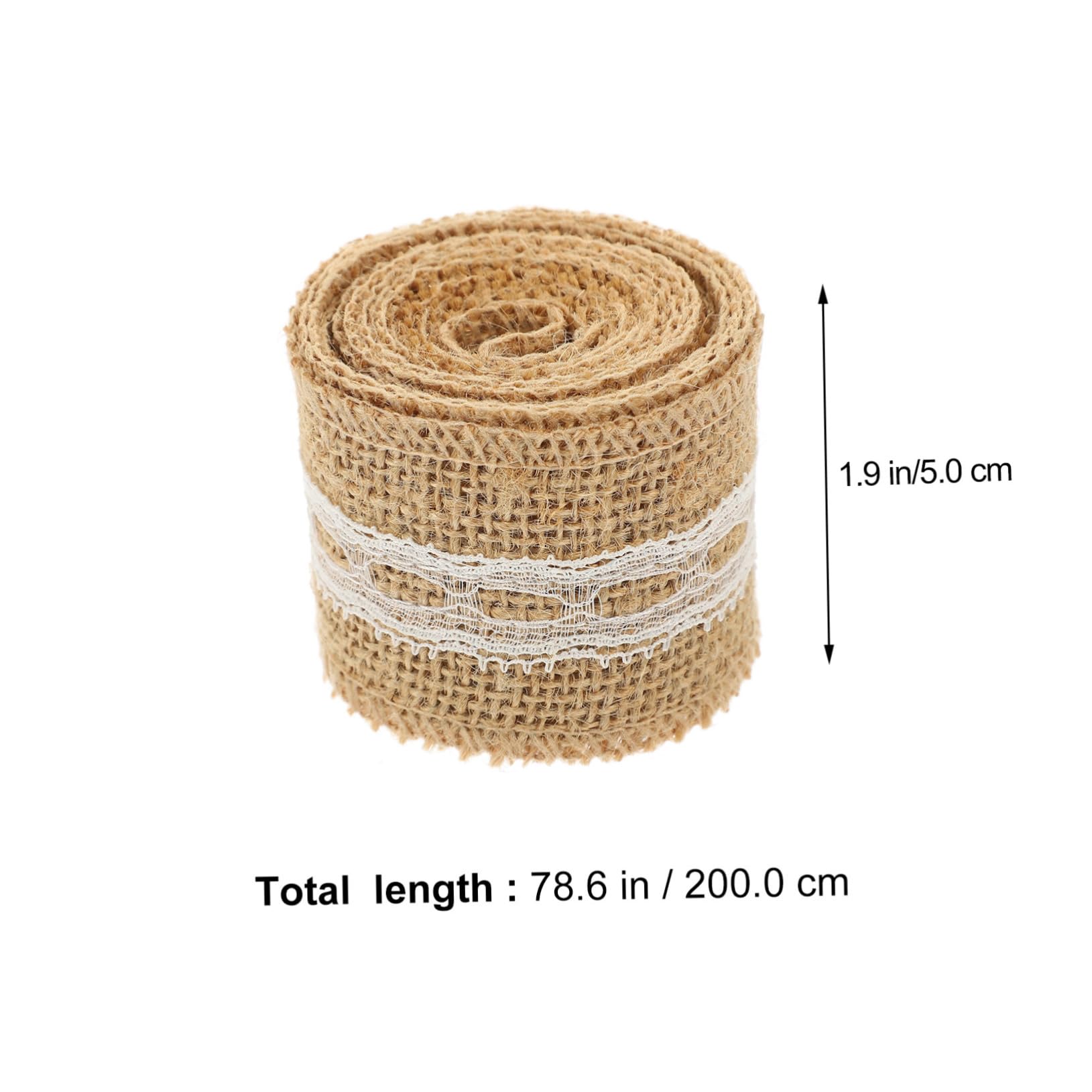 SHINEOFI 10rotoli Di Raso Juta Con Pizzo Per Decorazioni Feste Regali e Progetti Fai Da Te Nastro Elegante Per Atmosfere Festive e Creazioni Artigianali