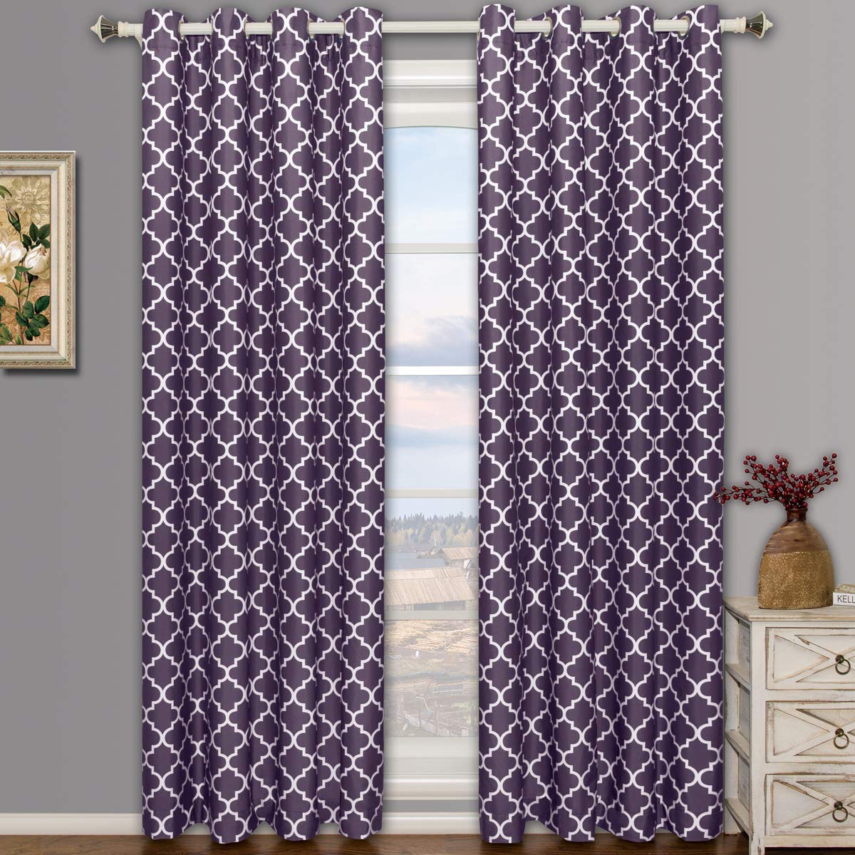 Eggplant Color Curtains Curtains & Drapes 2023