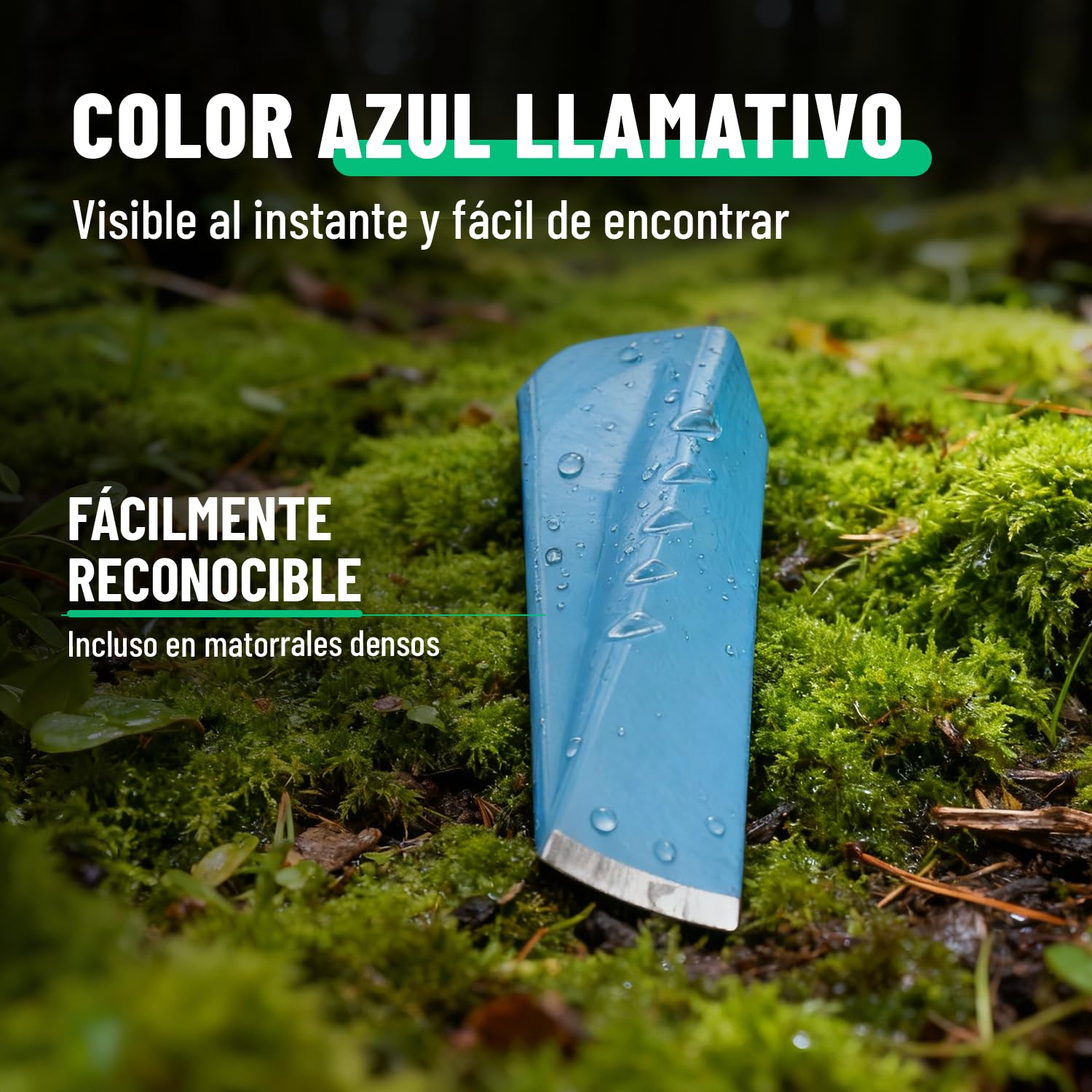 greate 2X Cuña Forestal Acero para Madera - astilladora de Troncos Resistente al Desgaste y Duradera Templado C45 - Partir leña, cuña leña, astillador de Troncos