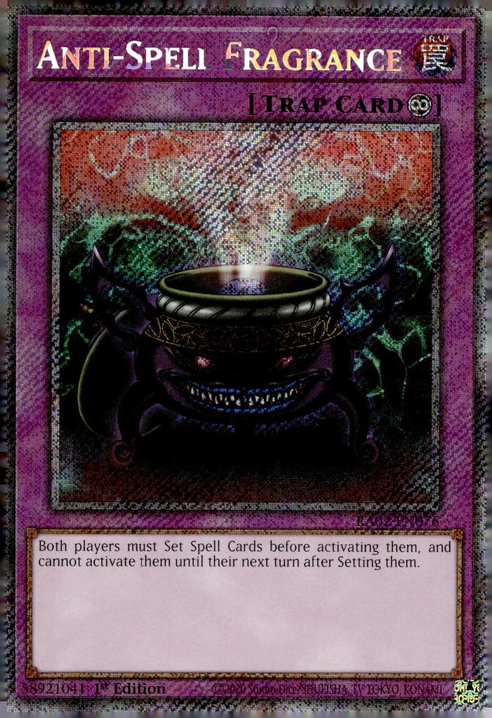 Anti-Spell Fragrance (Platinum Secret Rare) - RA02-EN076 - Platinum Secret Rare