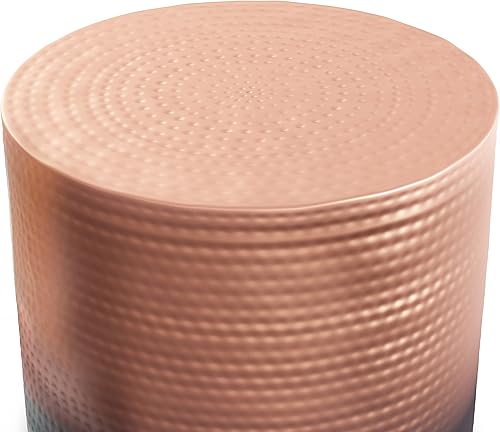 Miniatura 14 de SIMPLIHOME Nova Boho - Mesa auxiliar de metal de 19 pulgadas de ancho en color plateado degradado, totalmente montada, para sala de estar y Plateado