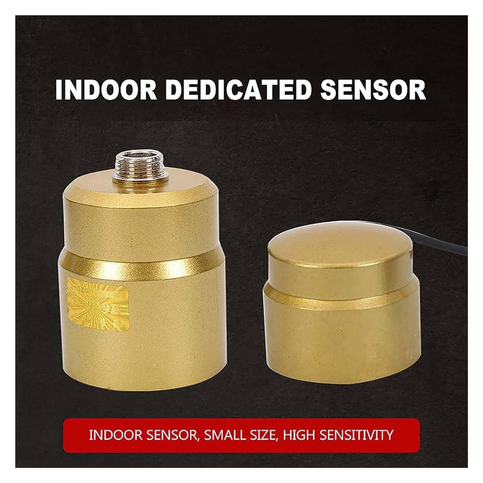 Detector de fugas de agua de tuberías subterráneas de alta precisión, sensor geófono ultrasónico de fugas de agua de 3 metros, sensor geófono de fugas de agua para uso doméstico y al aire libre