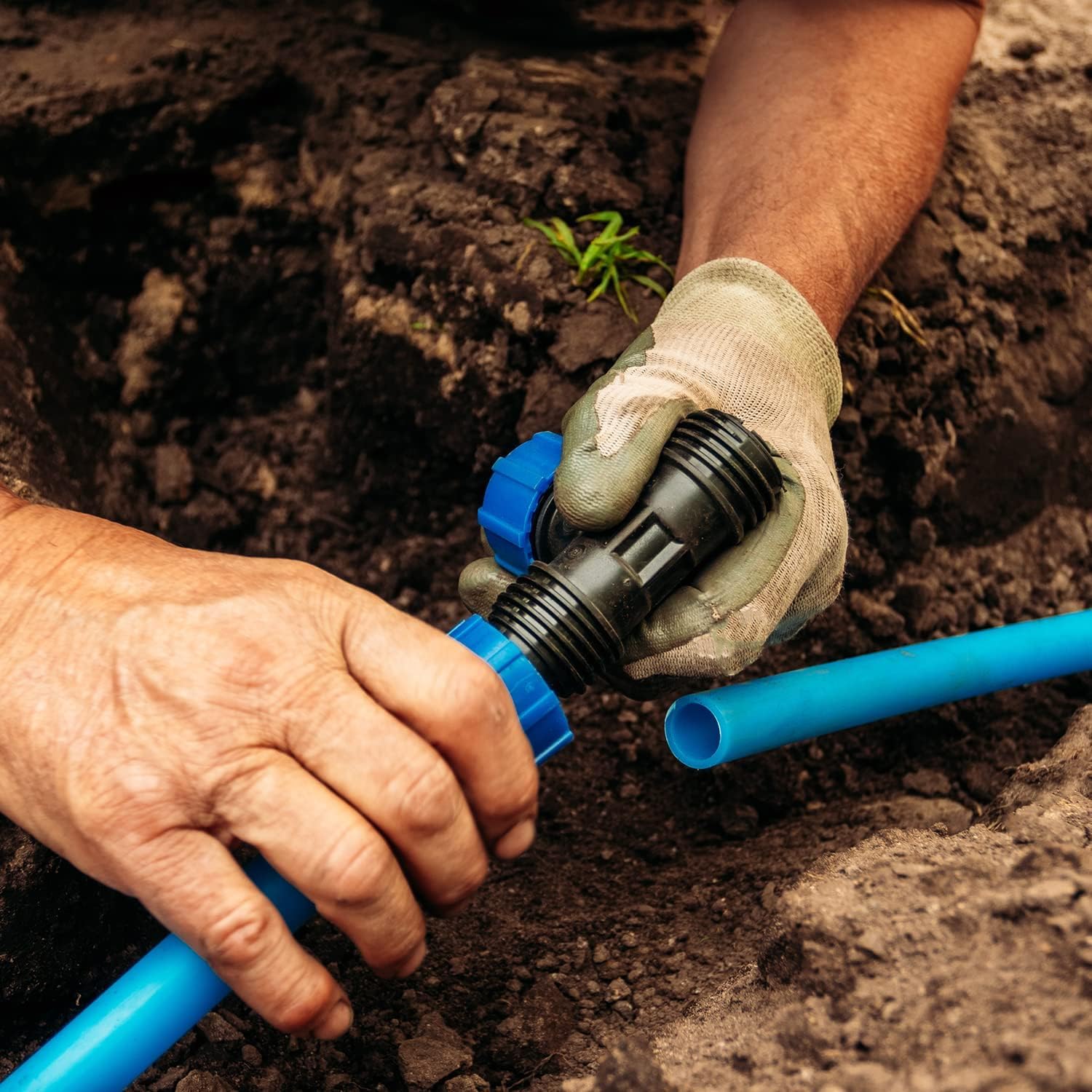 Produktbild von PE-Rohr 20 Mm, 6 Bar – 100 M Rolle, Schwarz, Für Bewässerung & Landwirtschaft – AGRICOLA