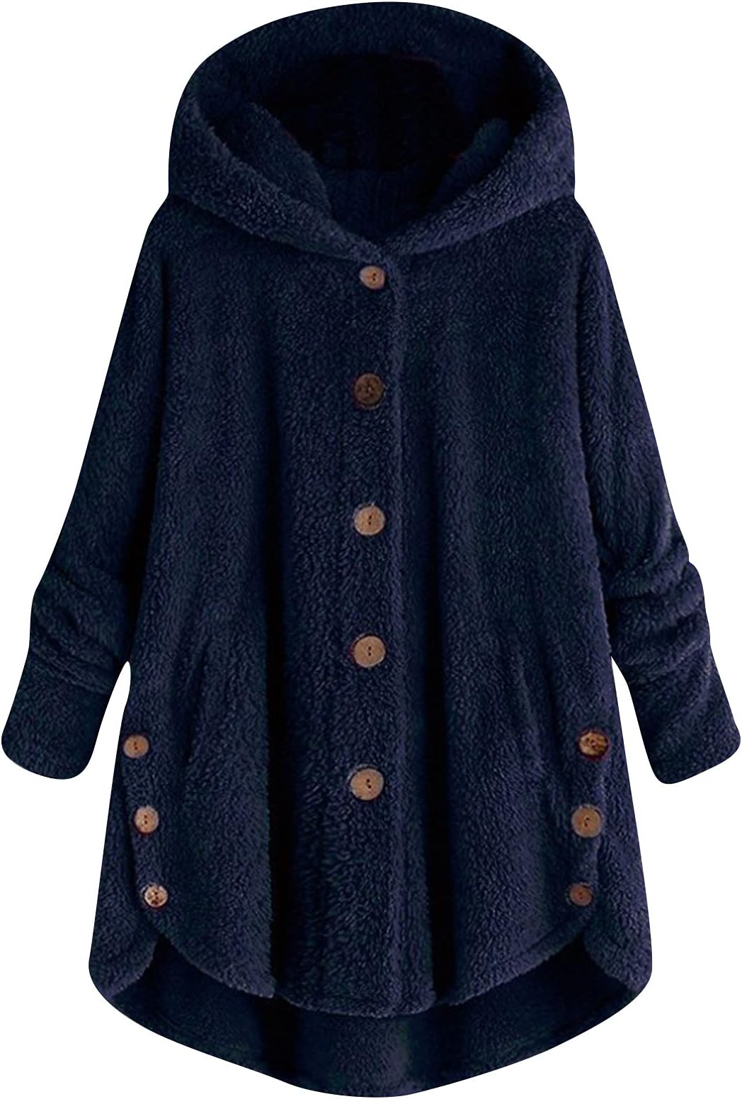 YUTANRAL Cardigan Sweaters for Women Lightweight Long Sleeve Knit Sweaters Hoodies Trendy Dressy Casual Plus Size Fuzzy Coat