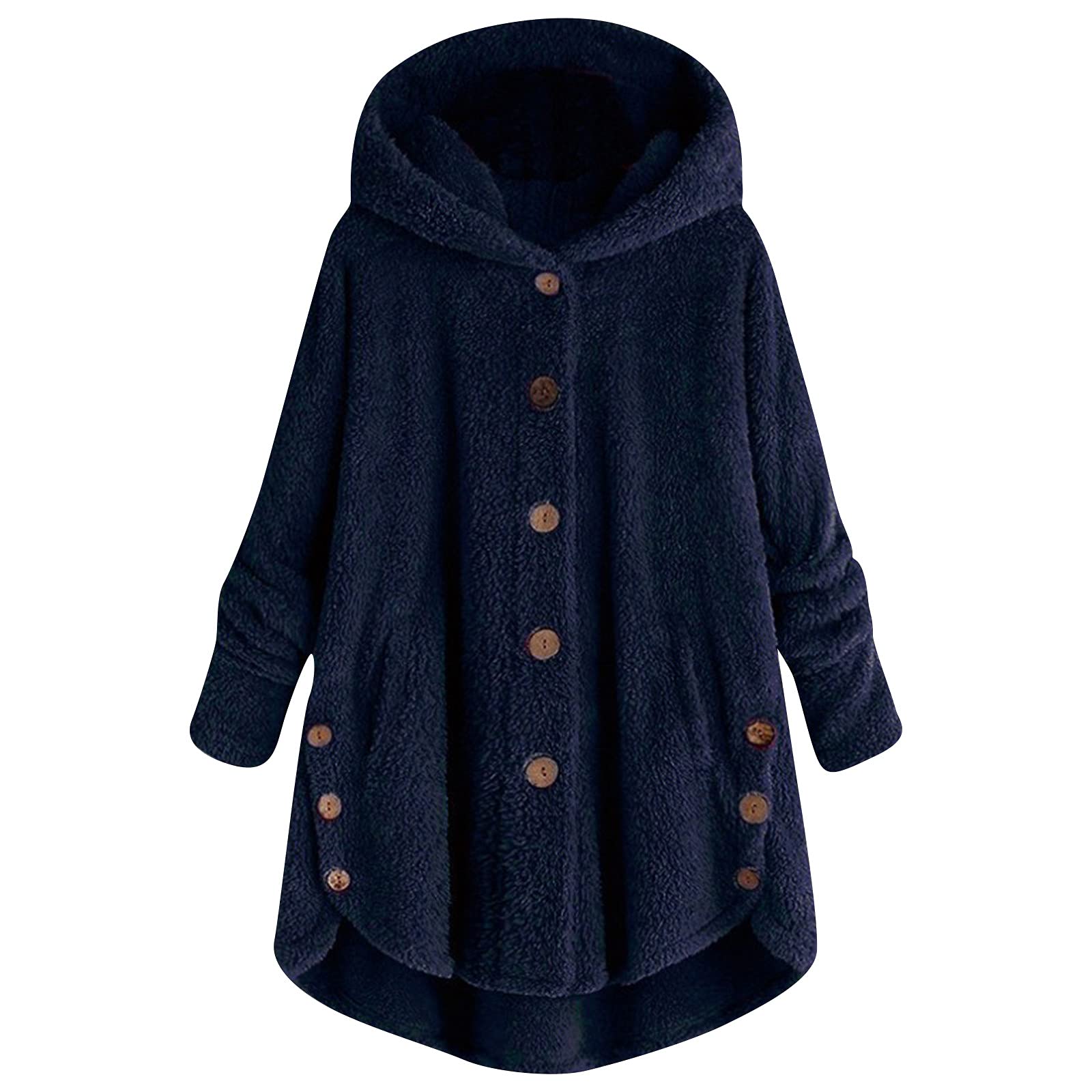 YUTANRAL Cardigan Sweaters for Women Lightweight Long Sleeve Knit Sweaters Hoodies Trendy Dressy Casual Plus Size Fuzzy Coat