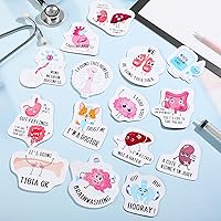 Vista 4 de Kanayu 16 Pcs Nurse Refrigerator Magnets Nursing Magnetic Stickers for Refrigerator Laptop Locker Practitioner Medical Student 2025 Rn Graduation