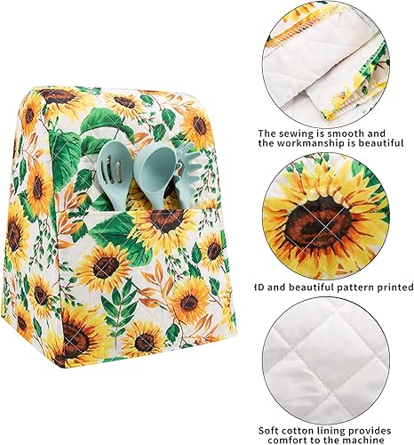 Miniatura 2 de Funda para batidora de cocina, funda para batidora de cocina, compatible con batidora de pie Hamilton de 6 a 8 cuartos de galón, cubierta para