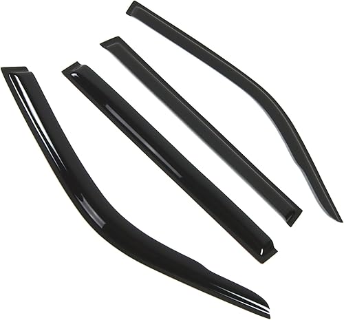 Protector de lluvia para ventana de automóvil, viseras de montaje exterior, deflectores de ventana lateral automática, protectores de lluvia