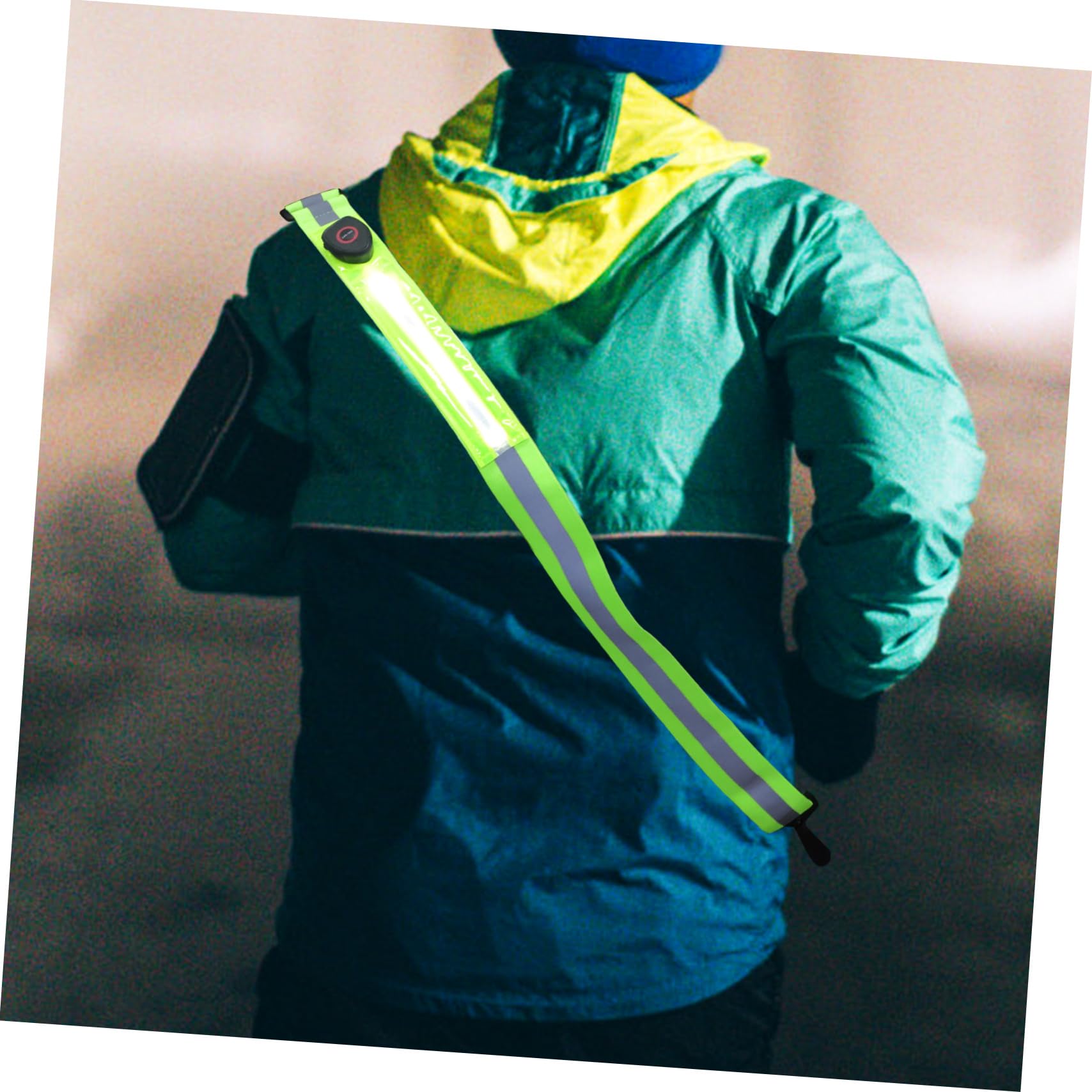 Sosoport Lot De 4 Réglables pour La Conduite De Nuit Sangles Réfléchissantes pour Le Sport Bande Réfléchissante Visible Confortable pour Les Âges