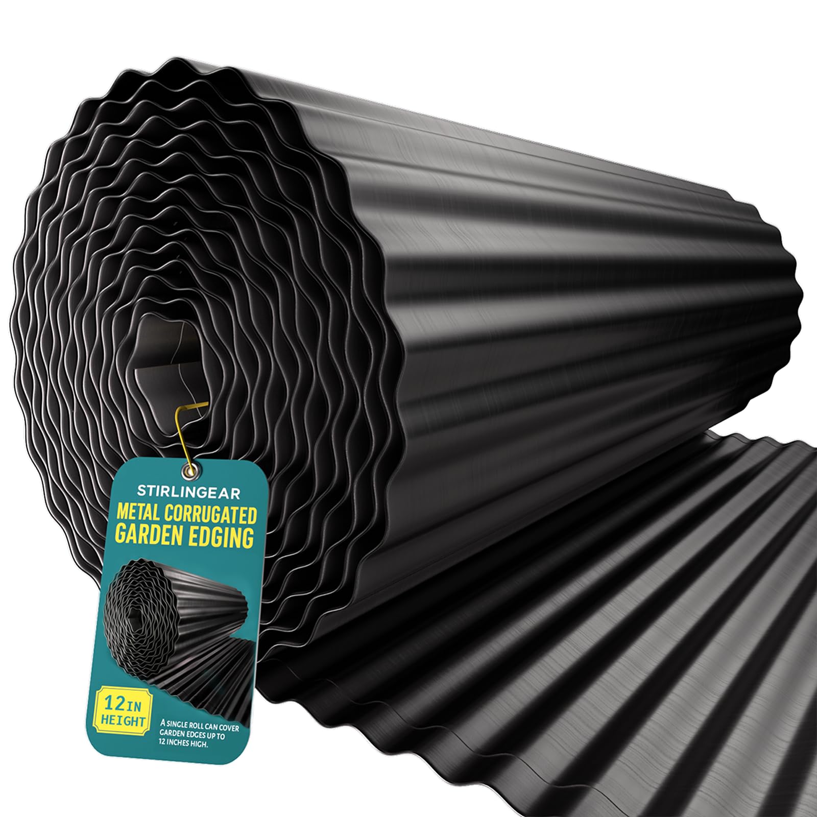 STIRLINGEAR 12 Inch Flexible Metal Garden Edging