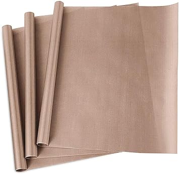 Zollyss 3 Pack PTFE Teflon Sheet for Heat Press Transfer Sheet Non Stick 16 x 24