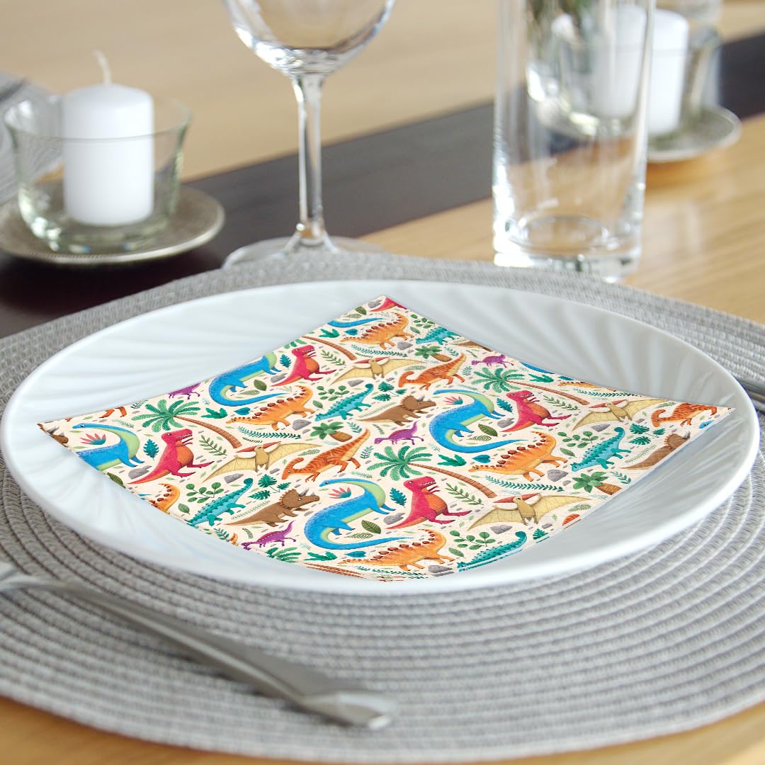 Dino napkins for children's birthday, 20 pieces dino decoration