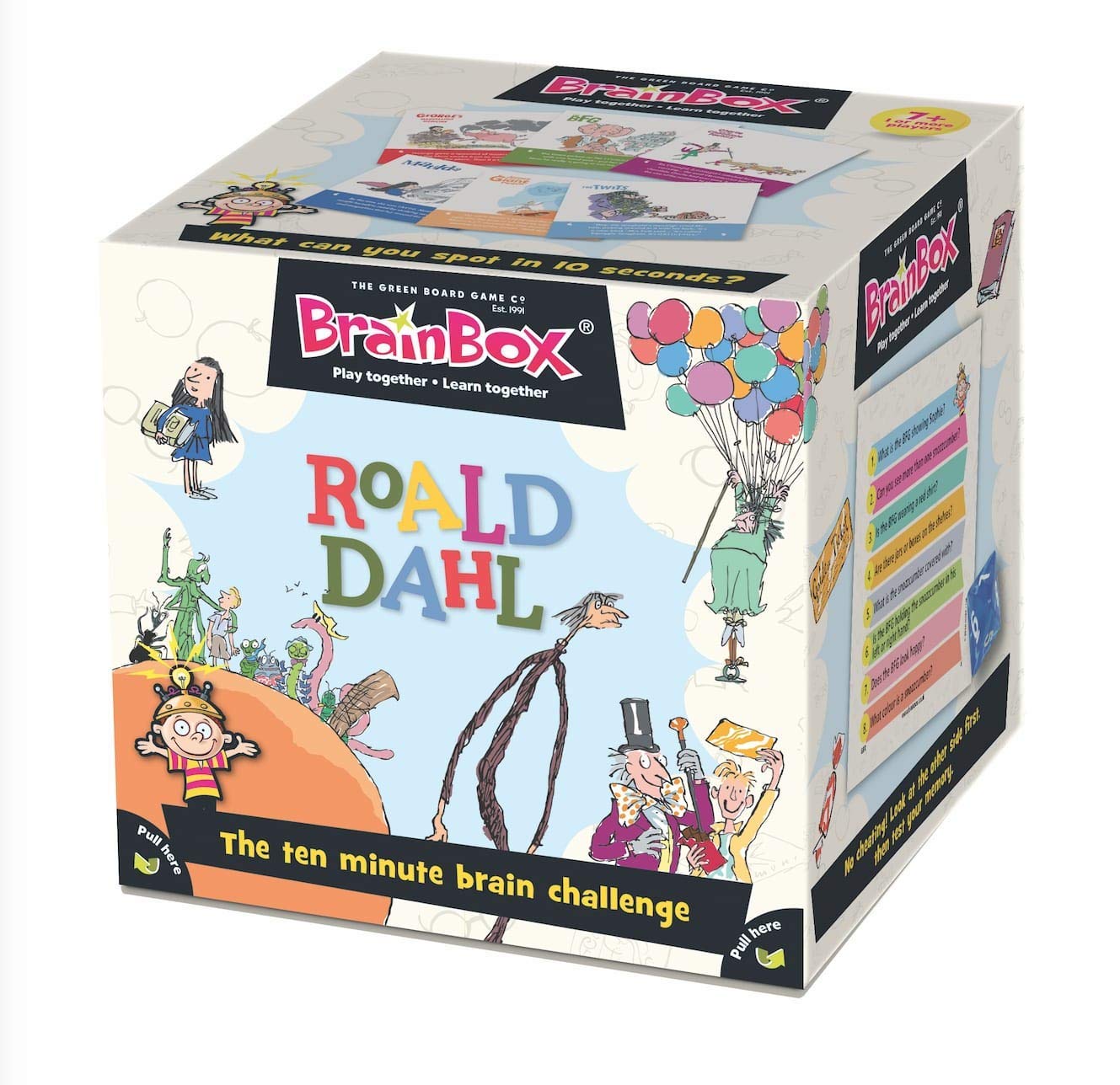 Roald Dahl GRE91030 BrainBox 2019 Edition, Multi Colour