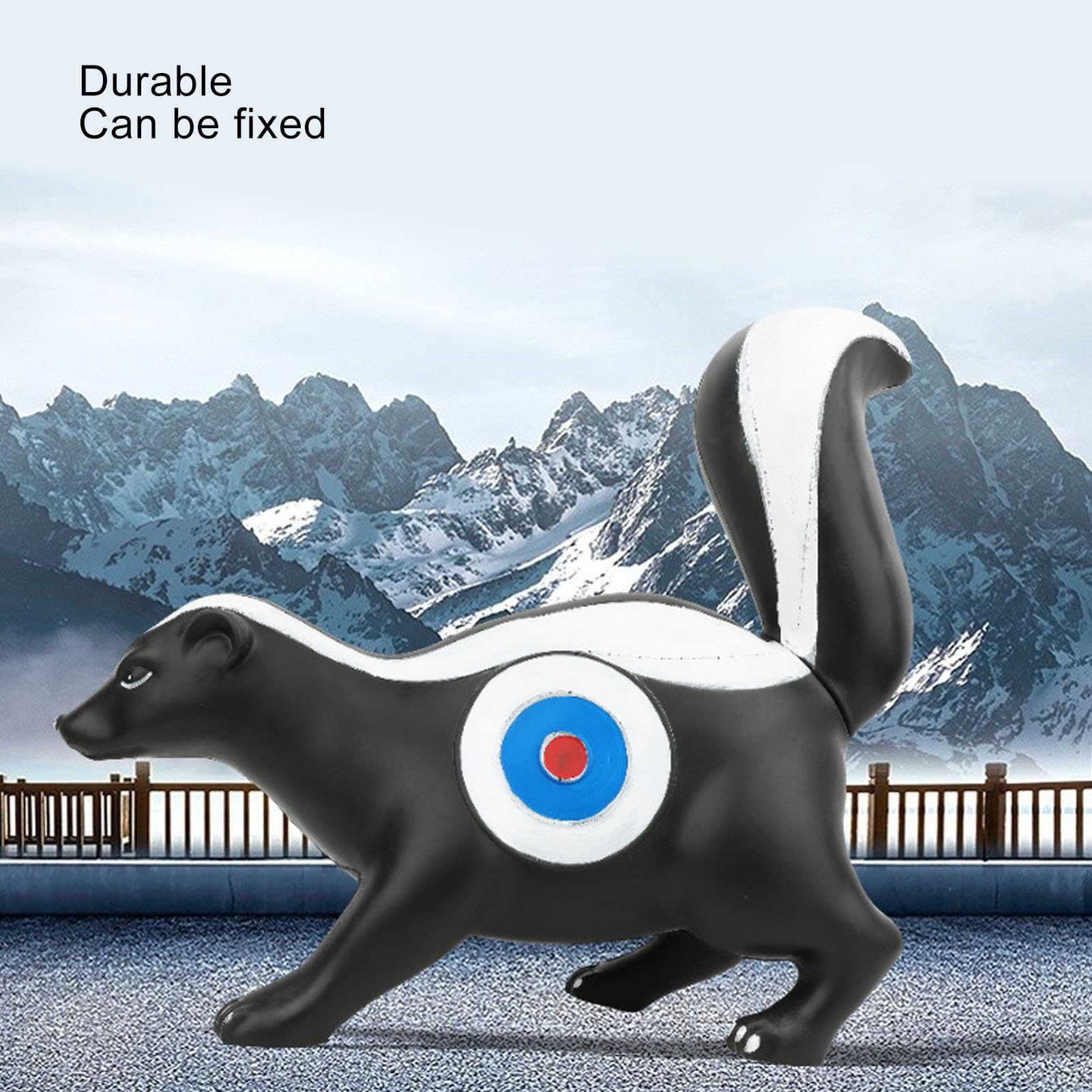 Archery Arrow Target, Portable Archery Bag Target 3D Skunk Animal PU Crossbow Target Bow Target Archery Targets for Backyard Outdoor Training Activities