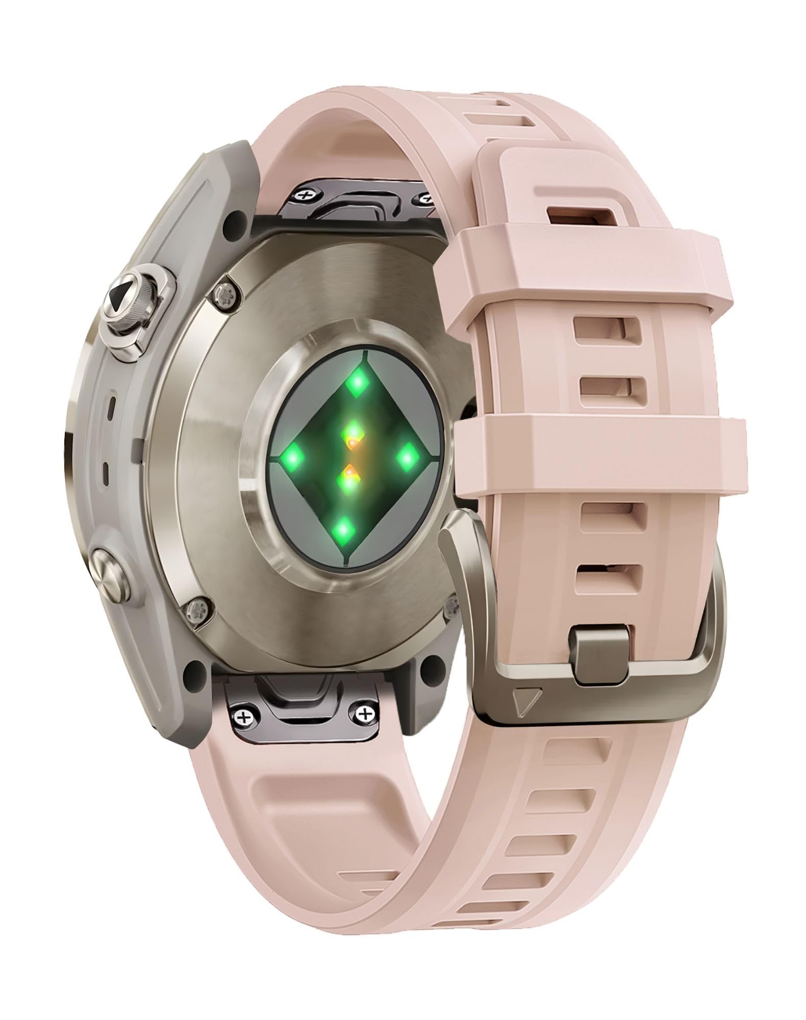 Do Garmin Fenix ​​7S 6S 5S pasek do zegarka 20 mm pasek do zegarka Fenix ​​7s Pro 6s Pro 5s Plus Mk2s Mk3 Mk3i lekka złota klamra silikonowa szybka wymiana pasków na nadgarstek