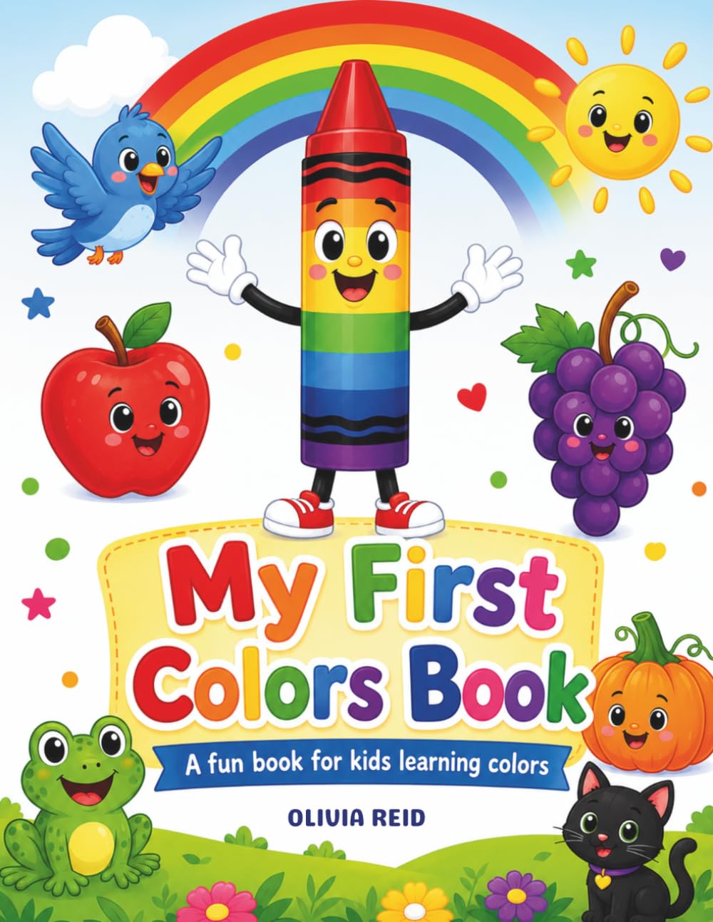 My First Colors Book: A Fun Book for Kids Learning Colors