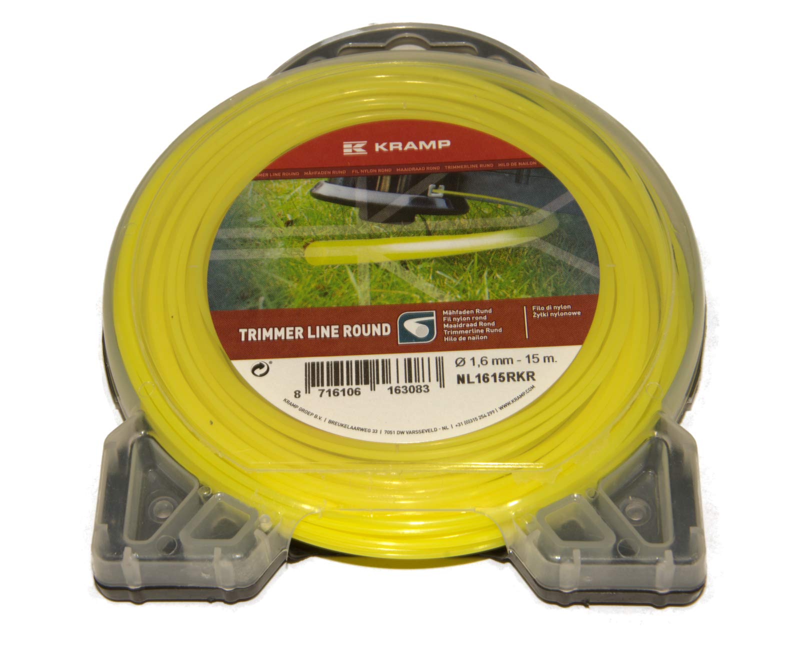 Kramp Yellow Trimmer Line Diameter 1.6Mm 15M Round Nl1615rkr