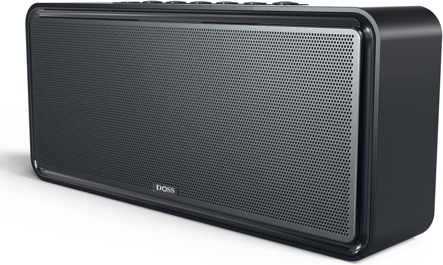 DOSS SoundBox XL Bluetooth Dual Driver Wireless Speaker with HD Sound - Black