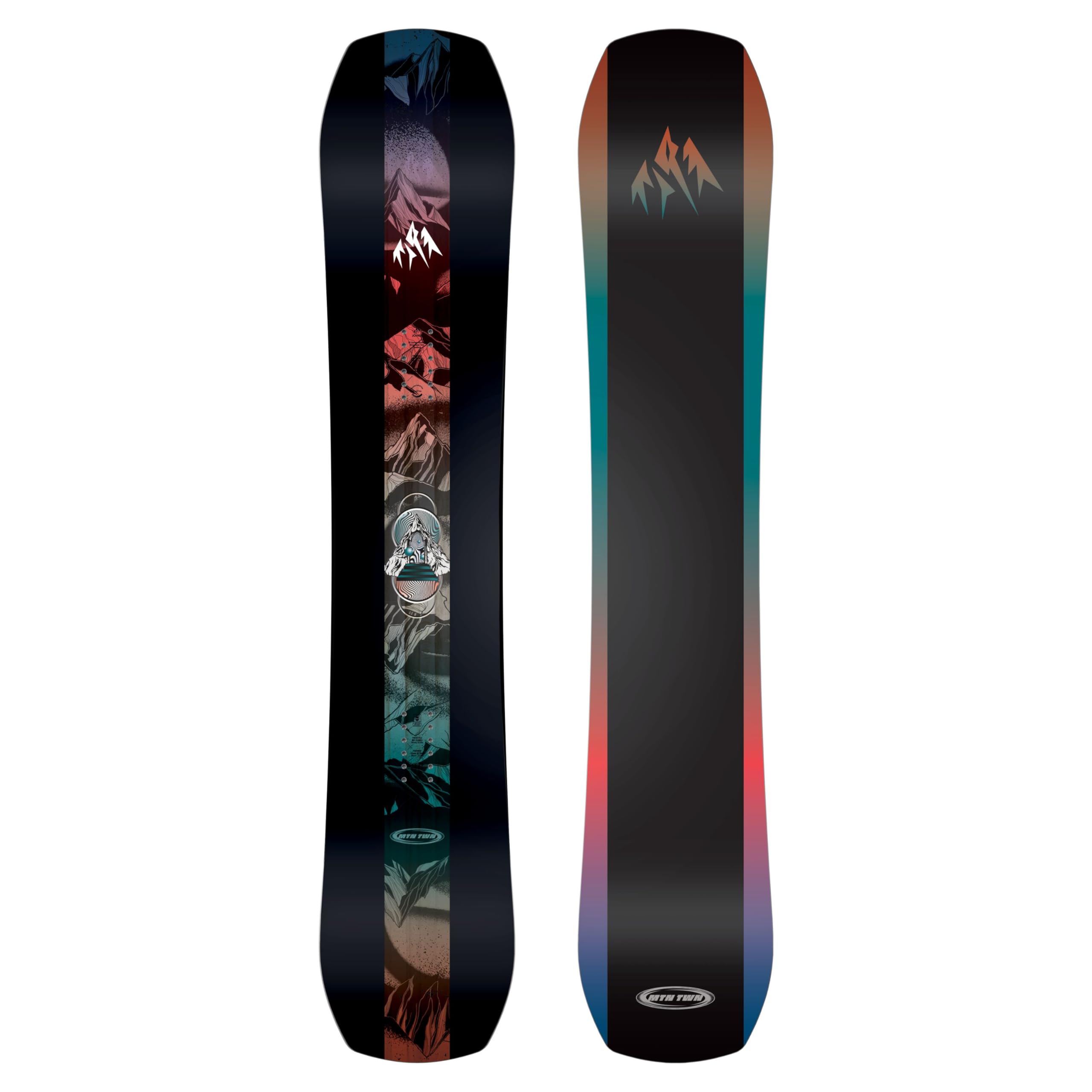 JONES - Men's Mountain Twin, Snowboards Directional Freeride, Ideal for Freeride, Freestyle and Backcountry pow
