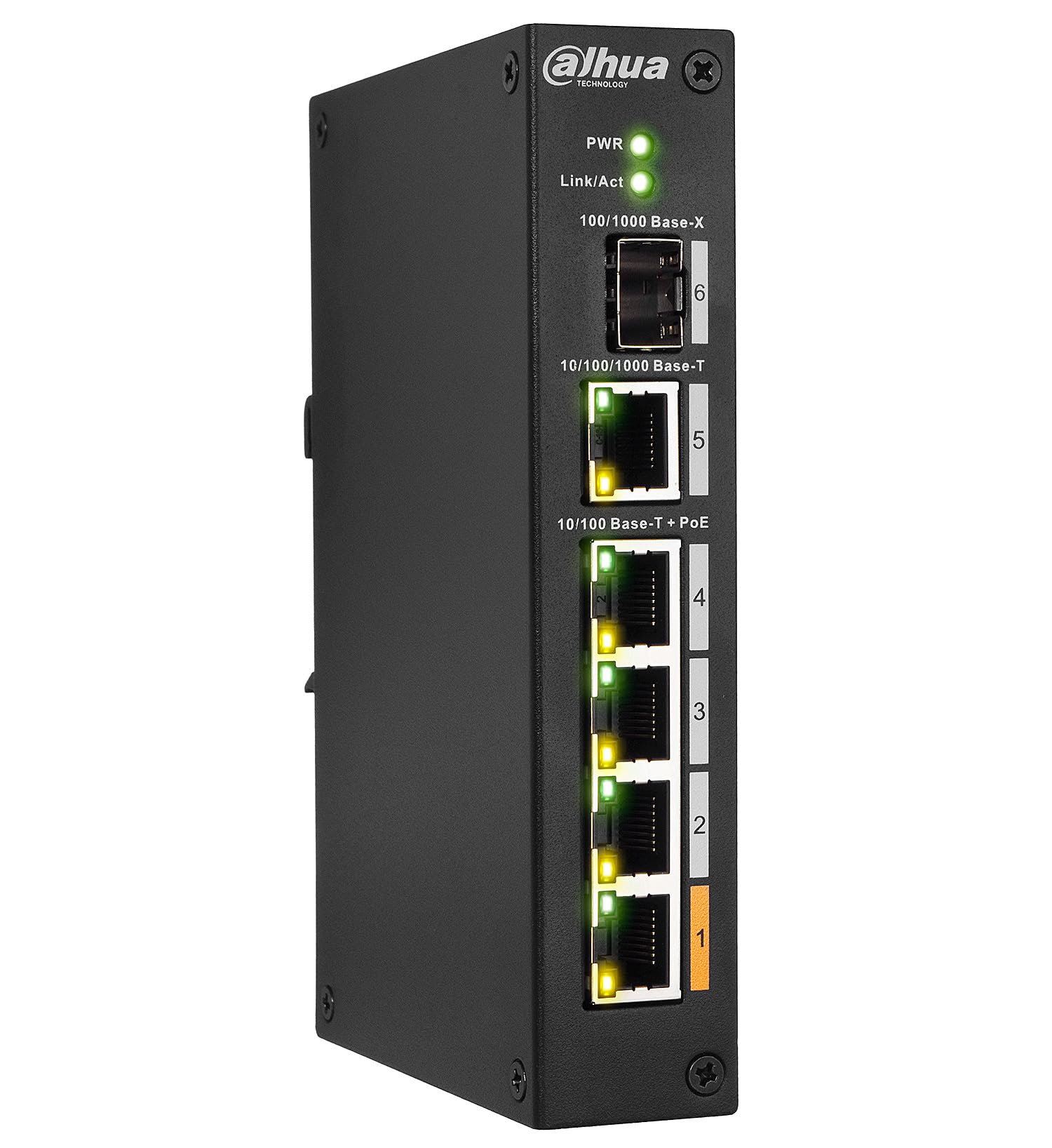 Dahua 4 Bağlantı Noktalı PoE Anahtarı (Yönetilmeyen) DH-PFS3106-4ET-60-V2