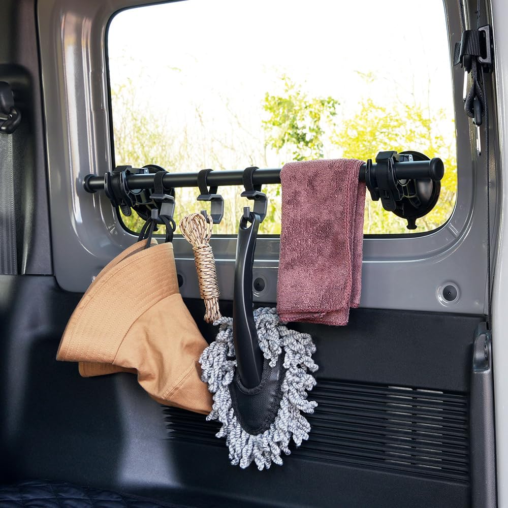 Amazon | 槌屋ヤック(Tsuchiya Yac) 車内用品 吸盤ハンガーバー RV80 Amazon | 槌屋ヤック(Tsuchiya Yac) 車内用品 吸盤ハンガーバー RV80