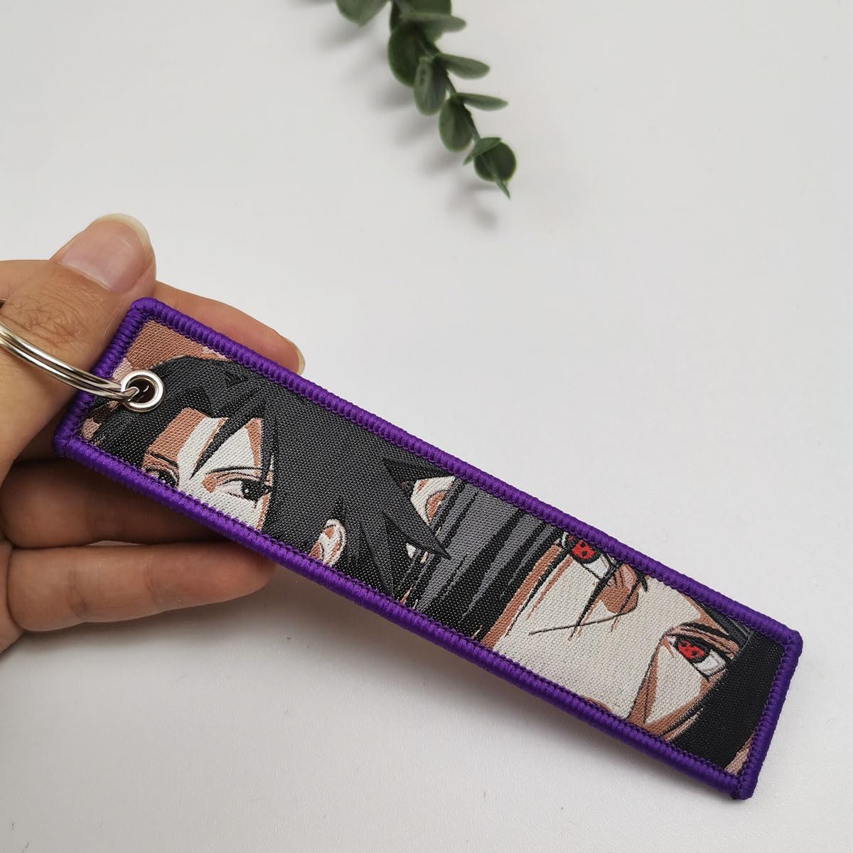 1 Pack Anime Keychians Motorcycle Key Tag Anime Jet Tag image 2