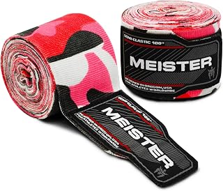 Vendas semielásticas para manos para adultos de 180" para MMA y boxeo (par)