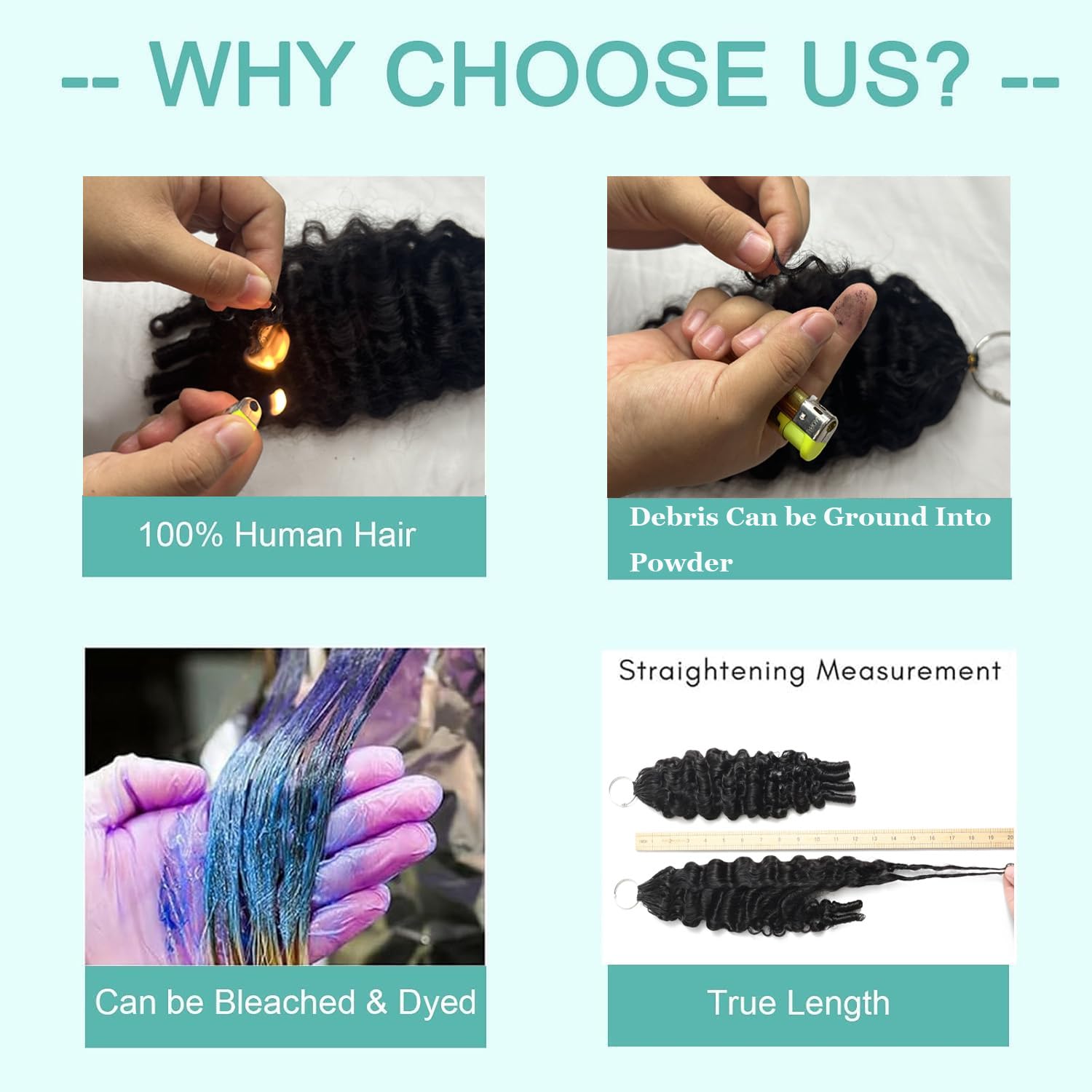 Miracle Knots Crochet Human Hair 18Inch 120g Burmese Curly Crochet Hair