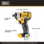 DEWALT 20V Max Cordless Drill Combo Kit, 2-Tool (DCK240C2),Yellow/Black Drill Driver/Impact Combo Kit