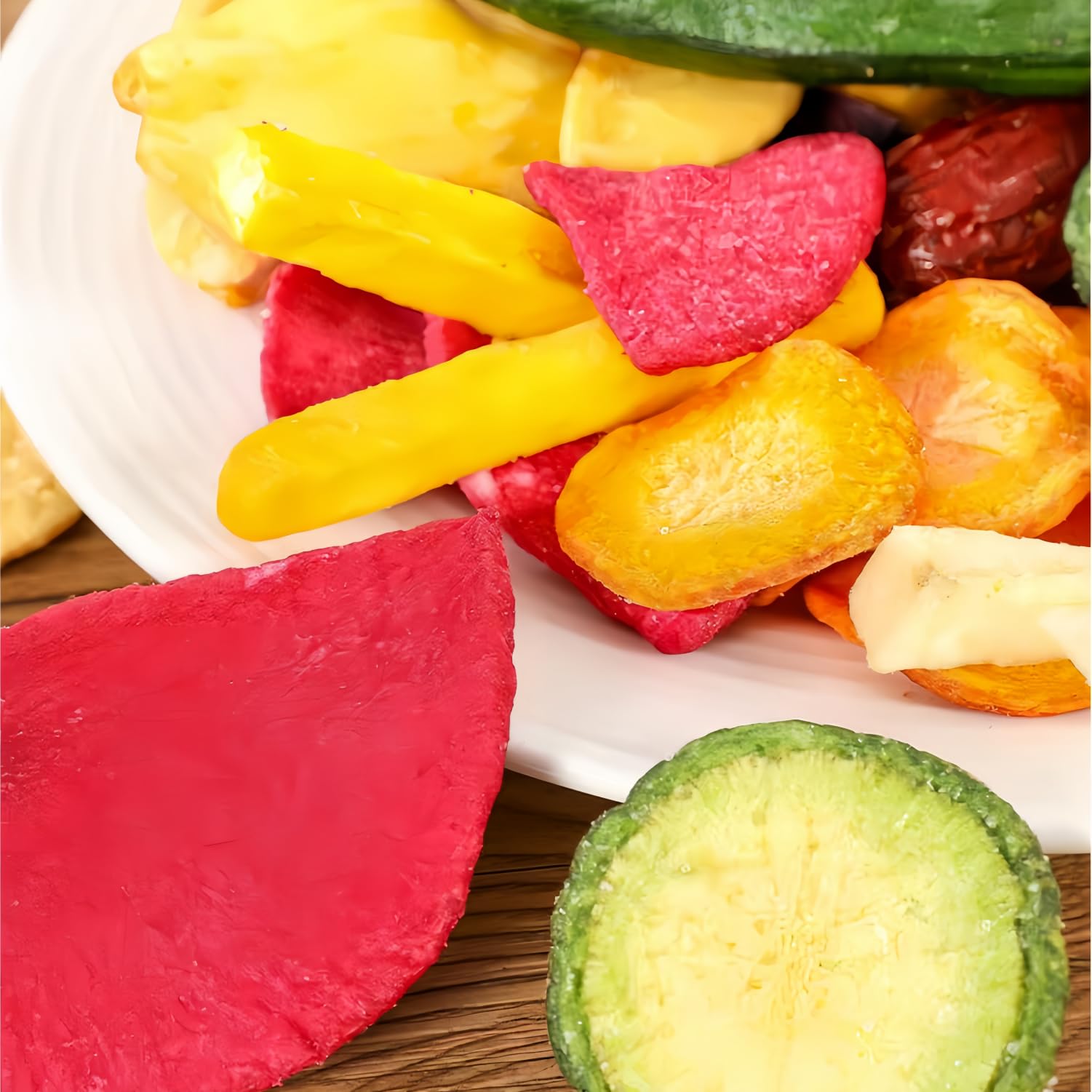 Mckona Crujientes Liofilizados de Fruta y Verdura 300g Snack Saludable