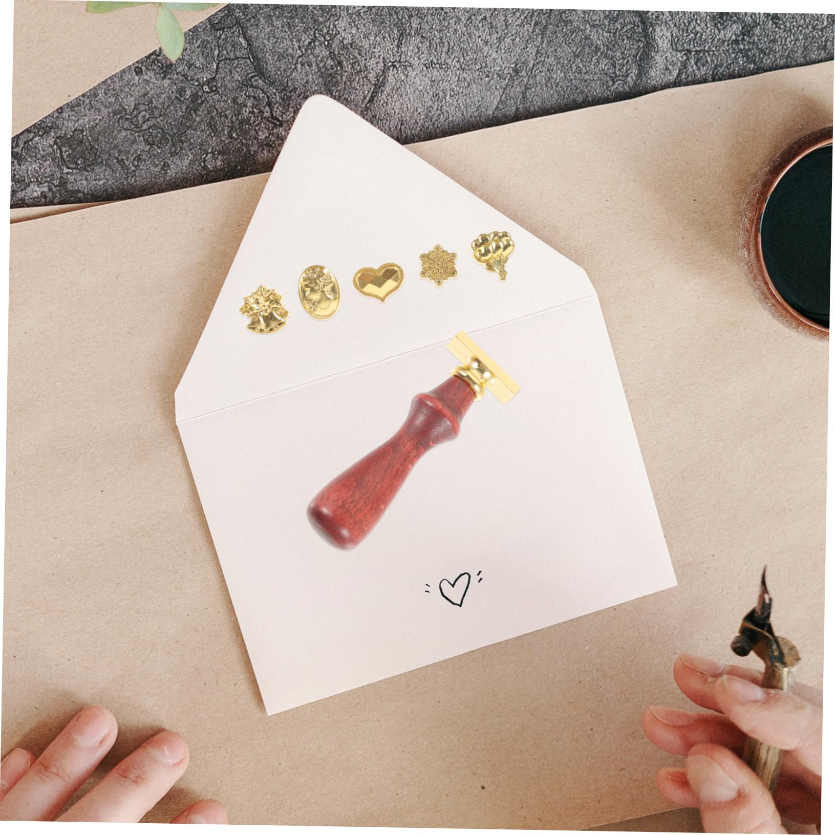 OSALADI 3 Juegos De Sellos De Cera Sellos De Lacre Kit De Sellos De Lacre Sellos De Letras Sellos De Lacre Personalizados Sellos De Sobres Sellos De Laca Sellos De Decoración