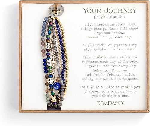 Miniatura 2 de DEMDACO Cuentas Love azul turquesa talla única que se adapta a la mayoría de pulseras de cristal y metal