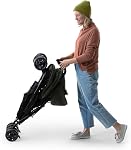 Summer Infant Ingenuity 3Dlite Convenience Stroller, Green–Lightweight Stroller with Aluminum Frame, Large Seat Area, 4 Position Recline, Extra Large Storage Basket–Infant Stroller for Travel & More