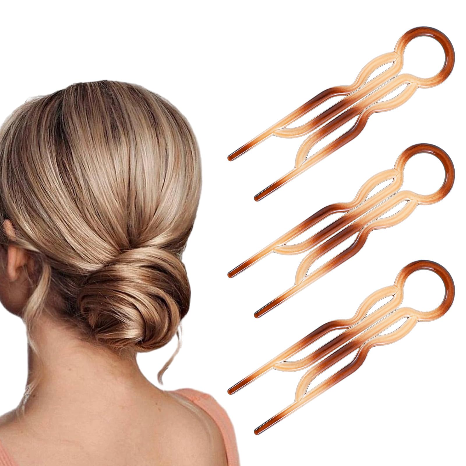 Amazon.com : 3Pcs Hair Pin for Women, Prestige French HairPin