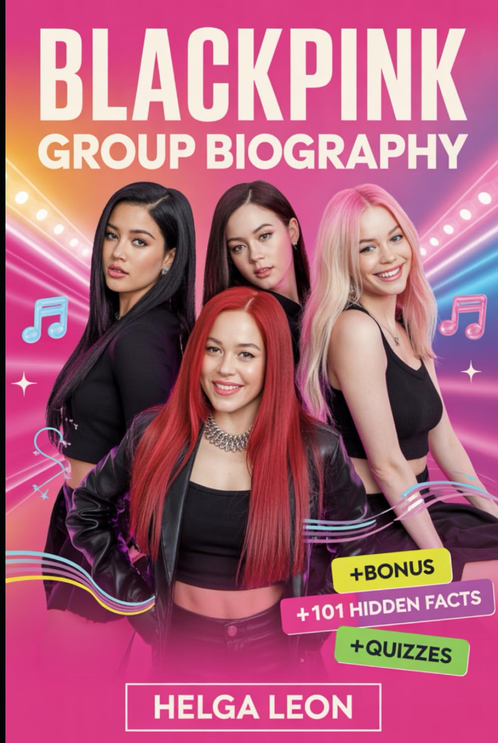 BlackPink Group Biography: The Full Story of Jisoo, Jennie, Rosé, and Lisa — Featuring 101 Hidden Facts, Untold Stories, and Fun Fan Trivia Quizzes