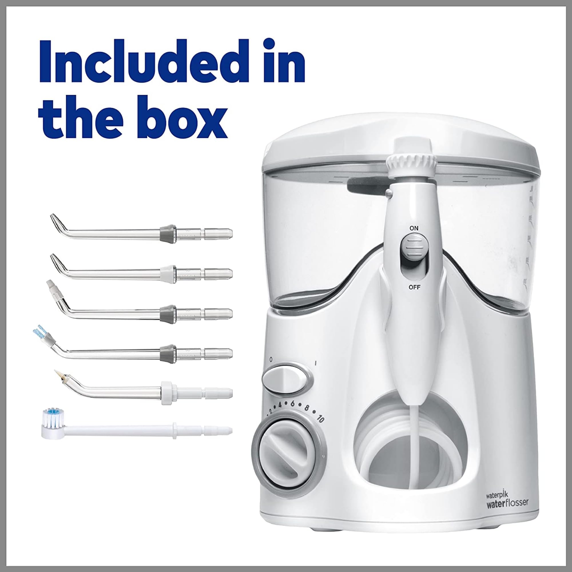Amazon.co.jp: Waterpik ウォーターピック ブルー/ホワイト Water