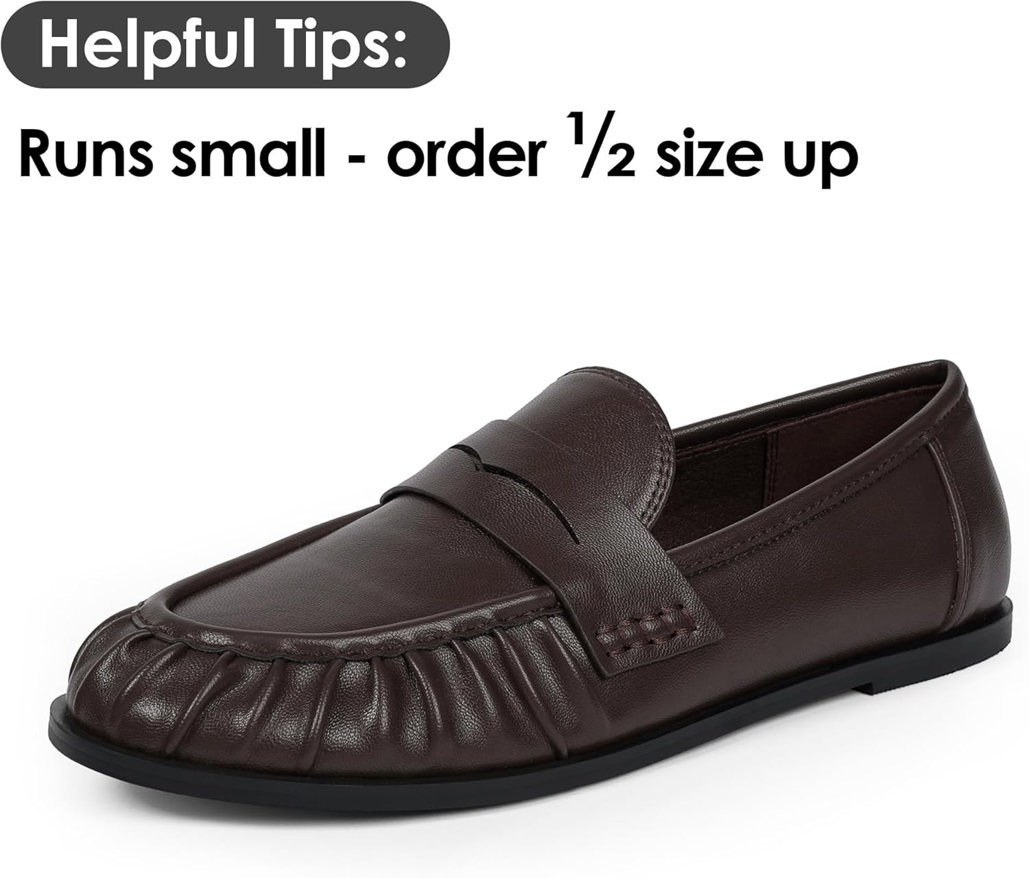 Penny Loafers for Women Flats Shoes Women Dressy Comfortable Moccasins Womens Slip on Loafers Shoes Comfortable Work Flats - Image 4