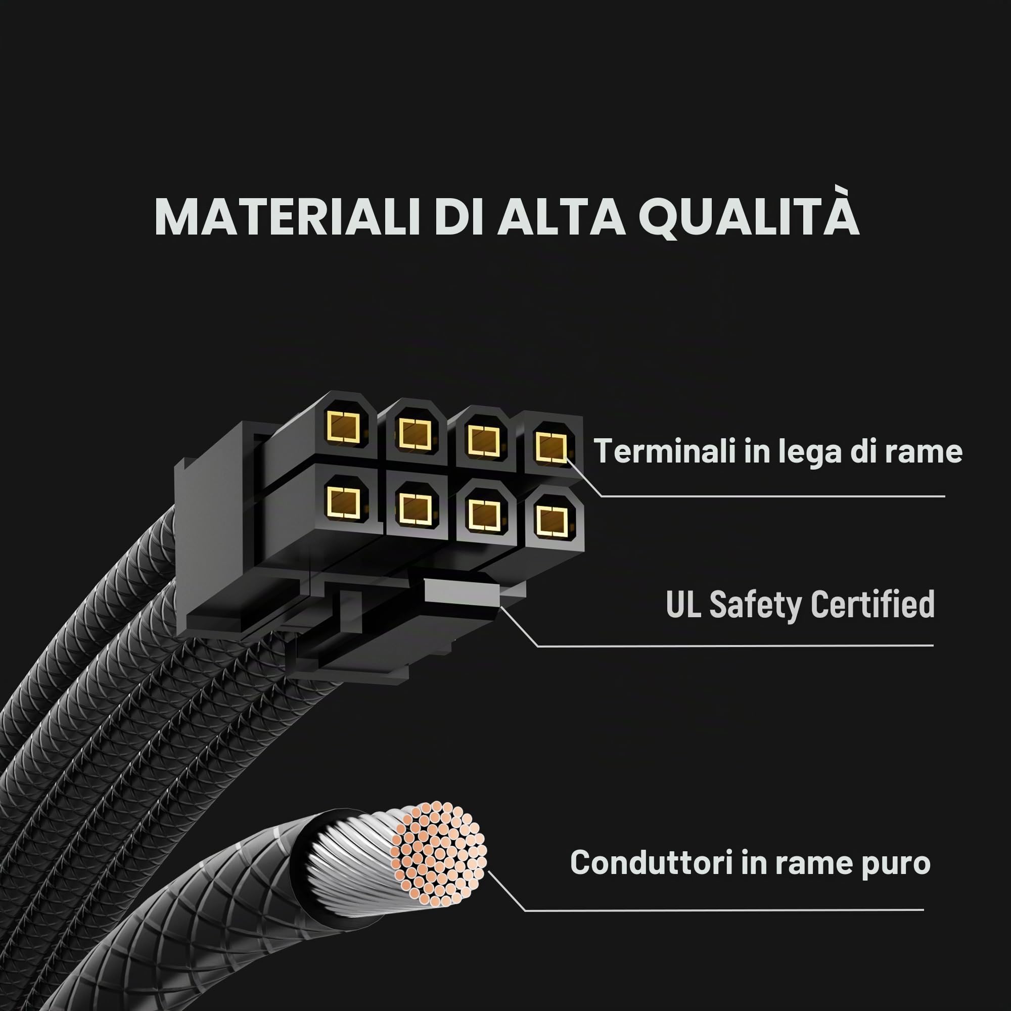 Seasonic CORE V2 GX-850 (ATX3) - 850W - 80+ Gold - ATX 3.0 e PCIe 5.1 Ready - Full-Modulare - Fattore di forma ATX - Condensatore premium - 7 anni di garanzia - Compatibile con Nvidia RTX 30/40 Super