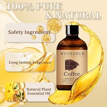 Coffee Essential Oil for Diffuser & DIY -5 Fl Oz (150ML)