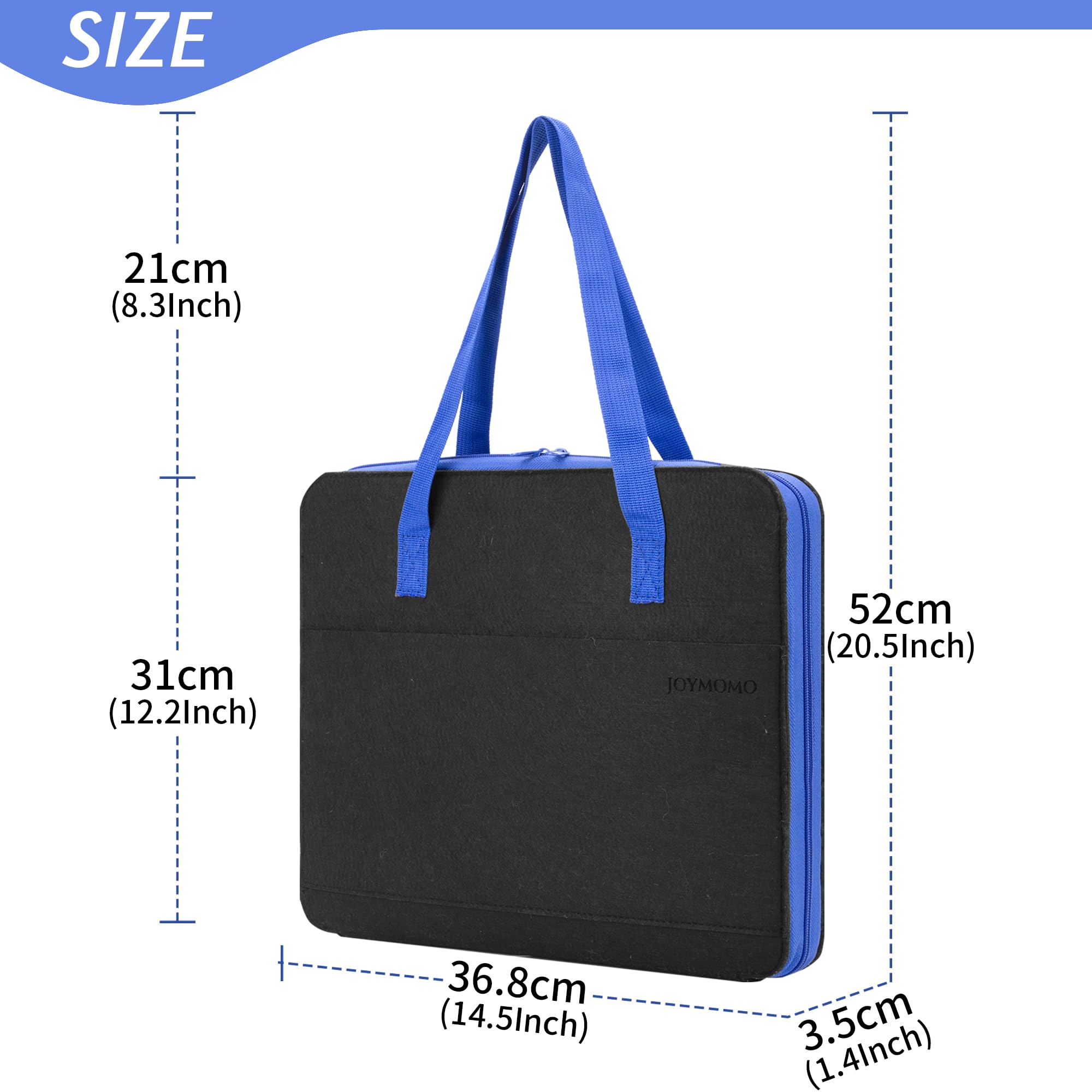 JOYMOMO Toy Car Organizer Carrying Case Compatible with Matchbox Cars, Portable Carrying Container Carrier Holder Fit for 52 Toy Car Storage (Toy Cars Not Included) (Black)