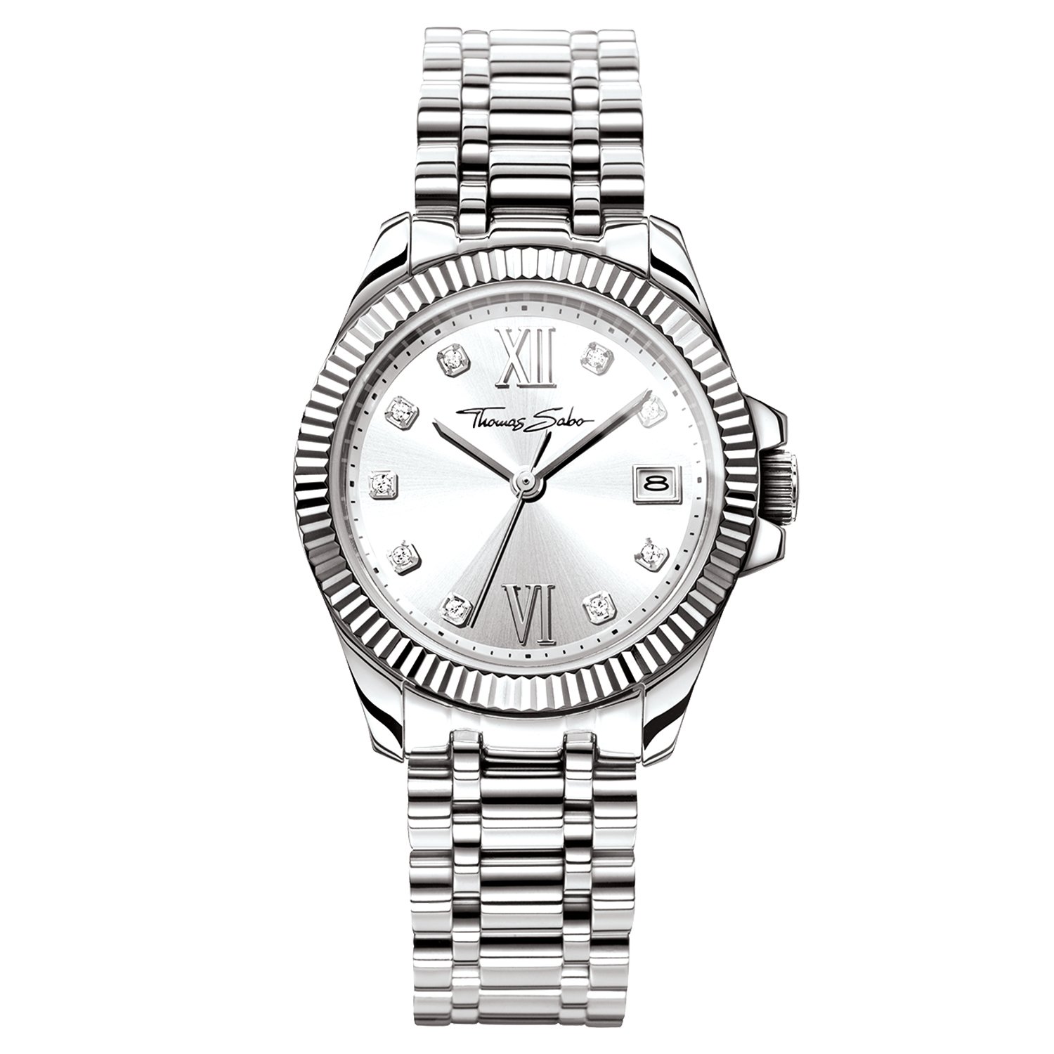 Thomas Sabo WA0252-201-201-33 Women's Divine Stainless Steel Watch