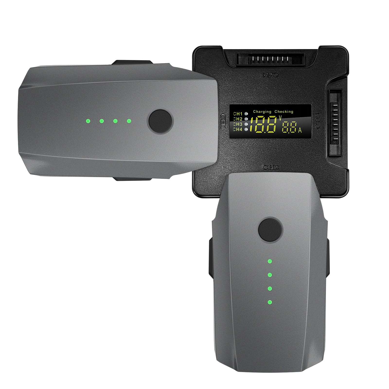 Amazon | Mavic Proバッテリーと充電器ハブ 2個パック 3830mAh 11.4V