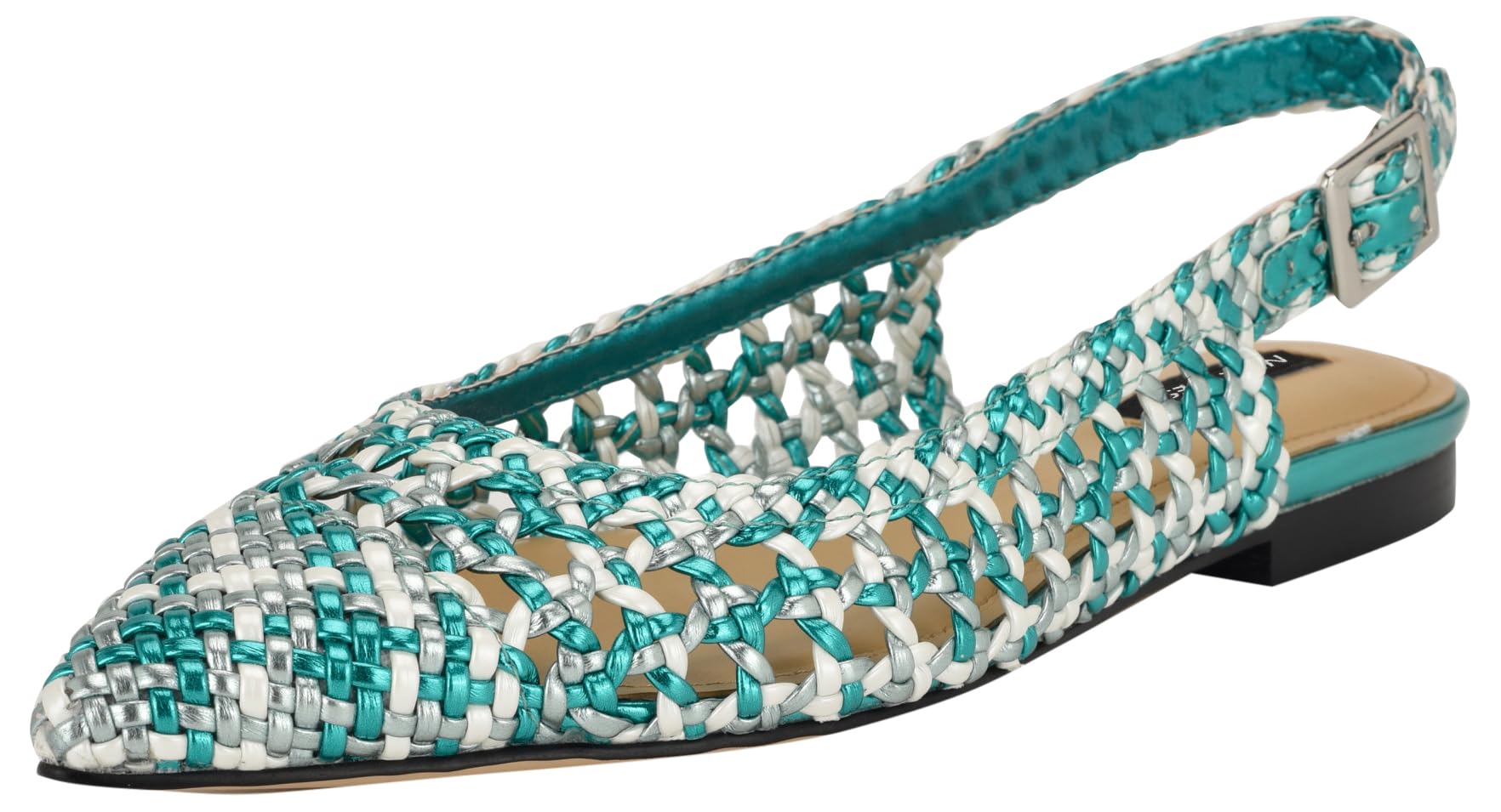 Ballerines Green Multi Nine West Soel en taille 42.5 - 7