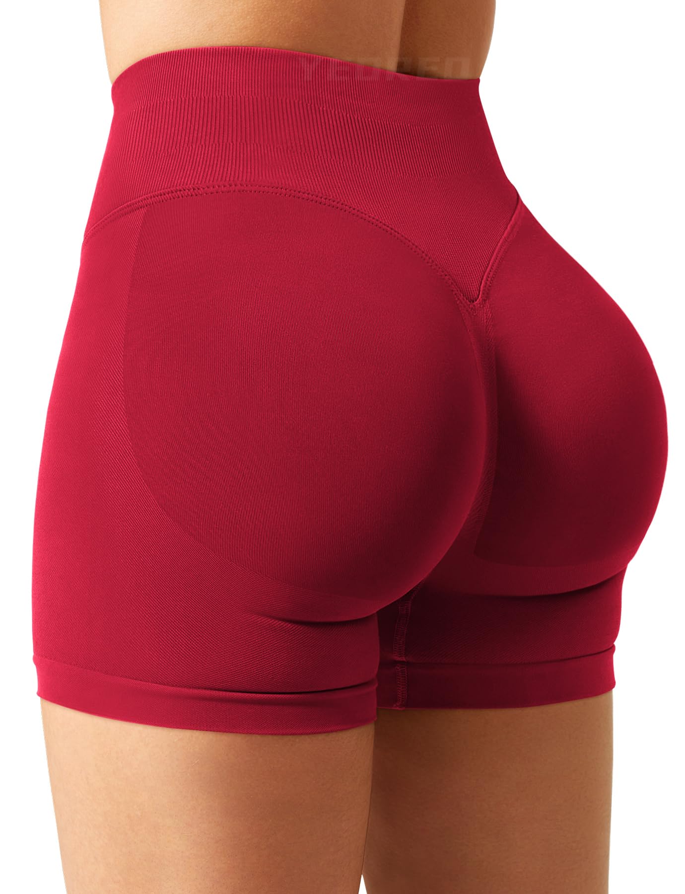 YEOREO SoftHue Damen Sport Shorts Invisible Scrunch Butt Lifting Gym Workout Shorts 4.5