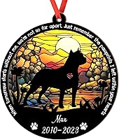 Vista 97 de Adorno personalizado para atrapasoles Bichon Frise, Bichon Frise Sun Catcher Adorno de Navidad – Regalo para perro amante, Bichon Frise 3D 2 capas