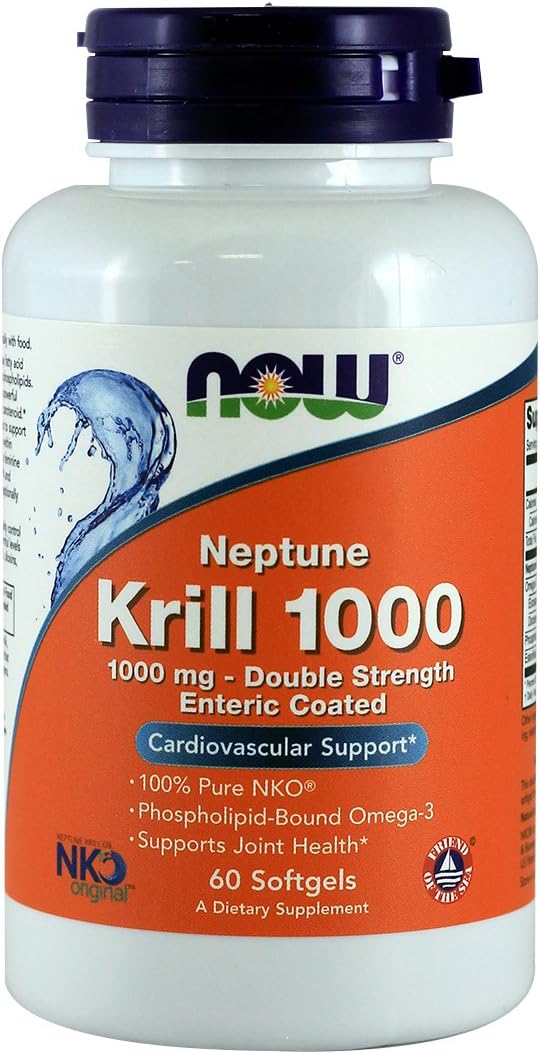 Now Foods Neptune Krill Oil 60 ct (Pack of 2)