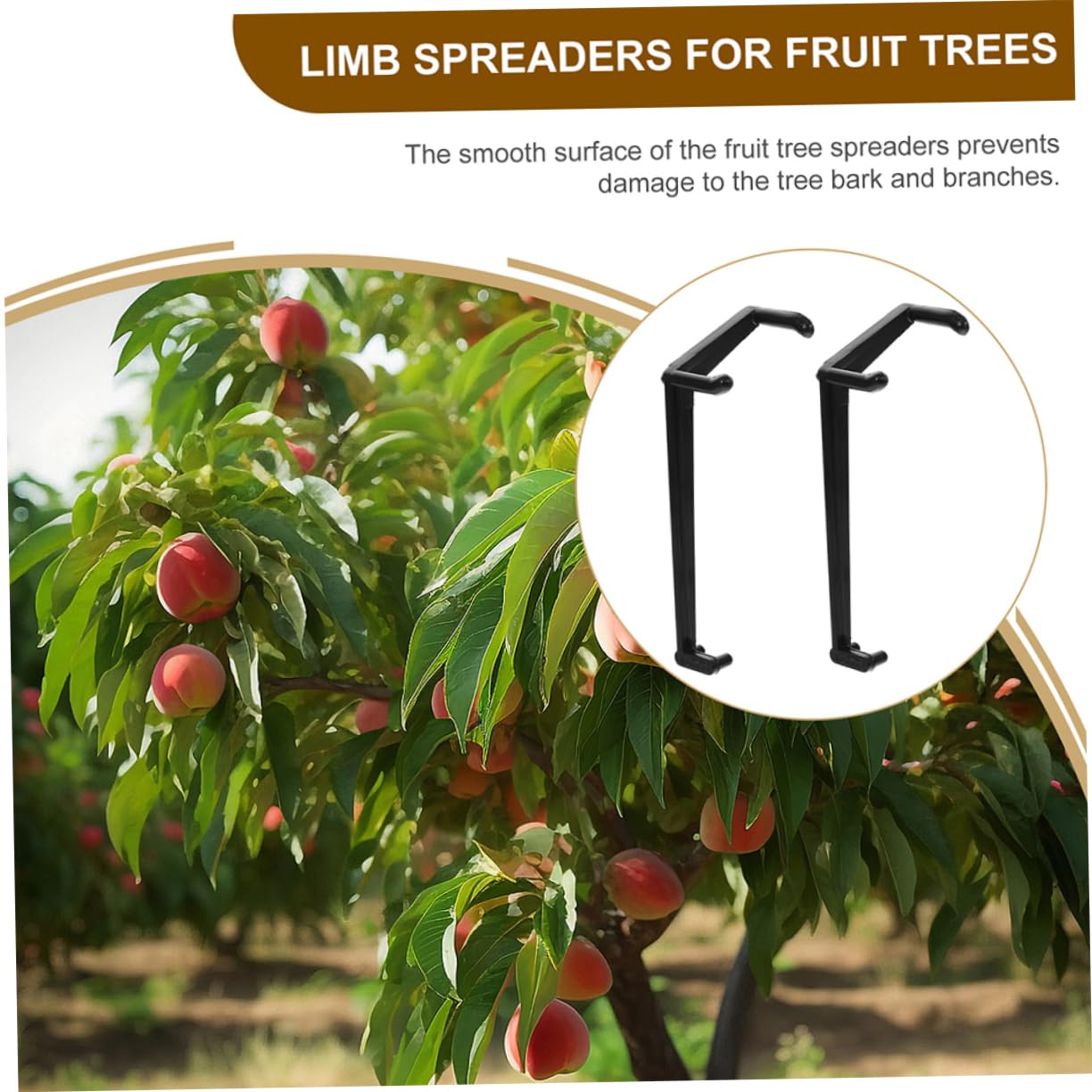 50pezzi Spreader per Rami Plastica per Alberi da Frutto Utensili per Giardinaggio Supporto per Crescita e Forma dei Rami Accessori per Giardiniere Professionista e Hobbista