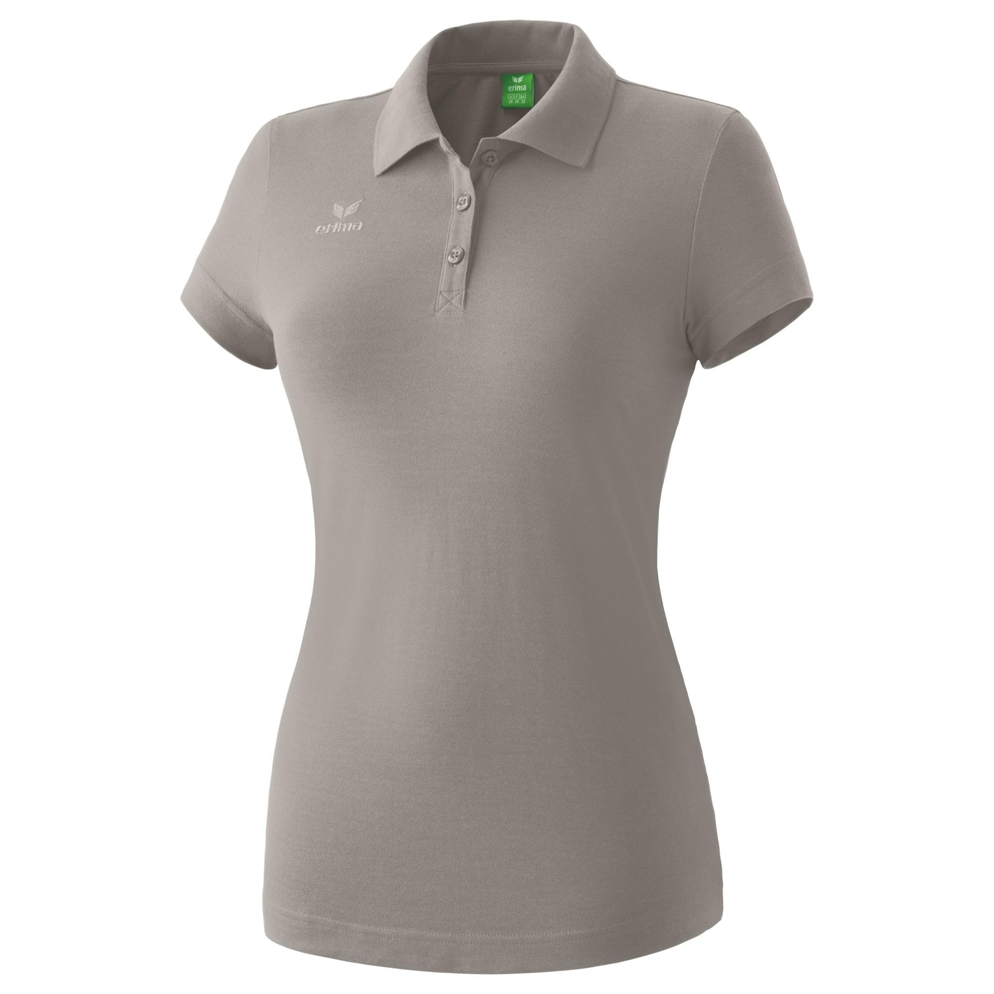 Erima Women's Teamsport Polo Shirt Taupe