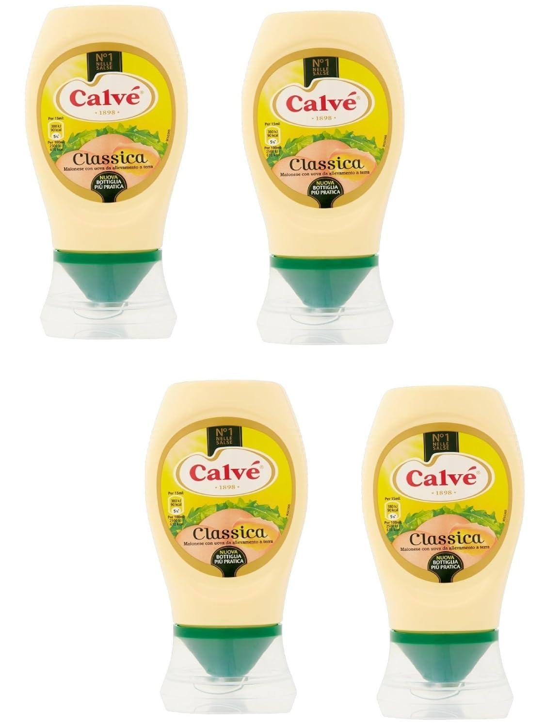 Calvé «Classica» Italian Mayonnaise 8,45 Fluid Ounce (250ml) Package ...
